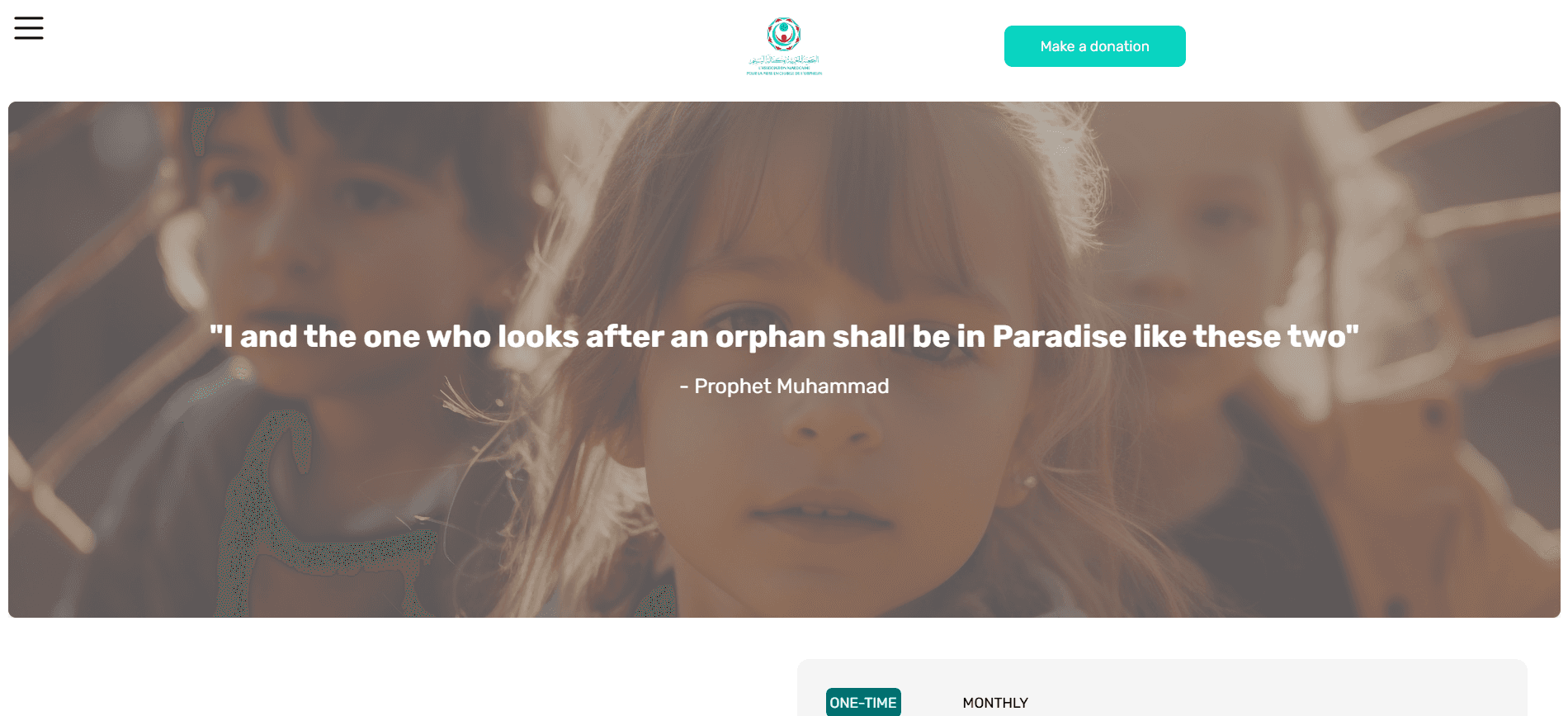 Orphelin Association Site